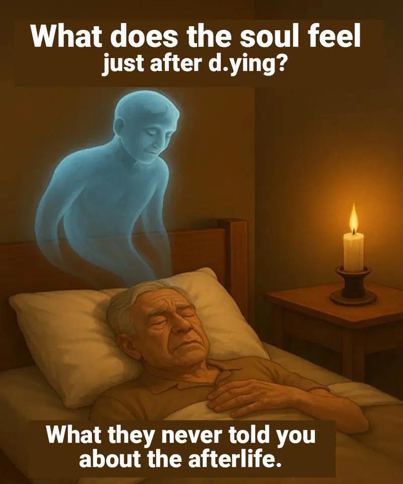 What the Soul Feels Moments After De.ath – A Journey Beyond the Body