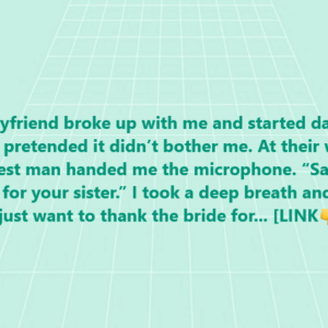 My Sister Tried to Marry My Ex — So I Gave Her a Wedding She’d Never Forget