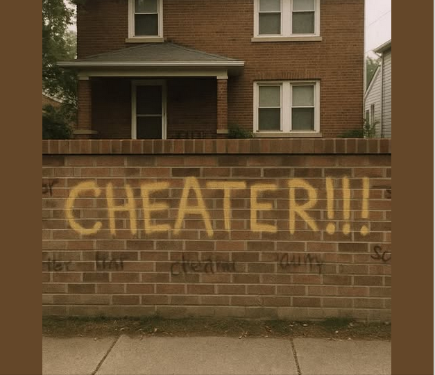 My Ex Spray-Painted My Old House — Too Bad It Belonged to His Boss