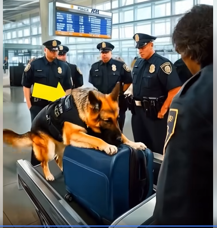 The Suitcase by Gate B: A Dog’s Instinct, a Child Saved