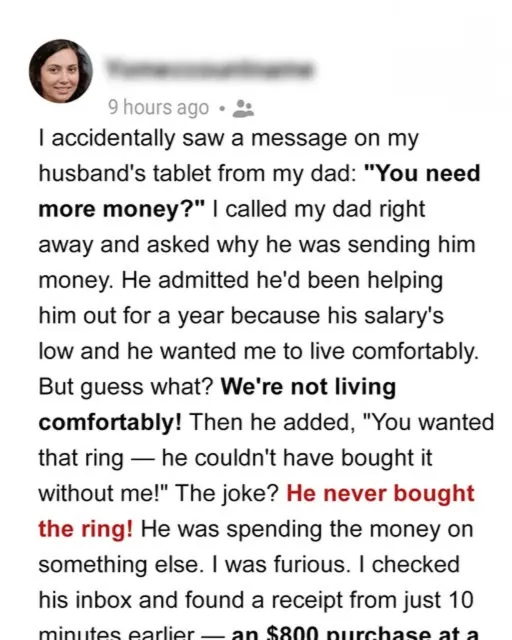 My Husband Took Money from My Dad — The Truth Shattered Me… Until It Saved Us