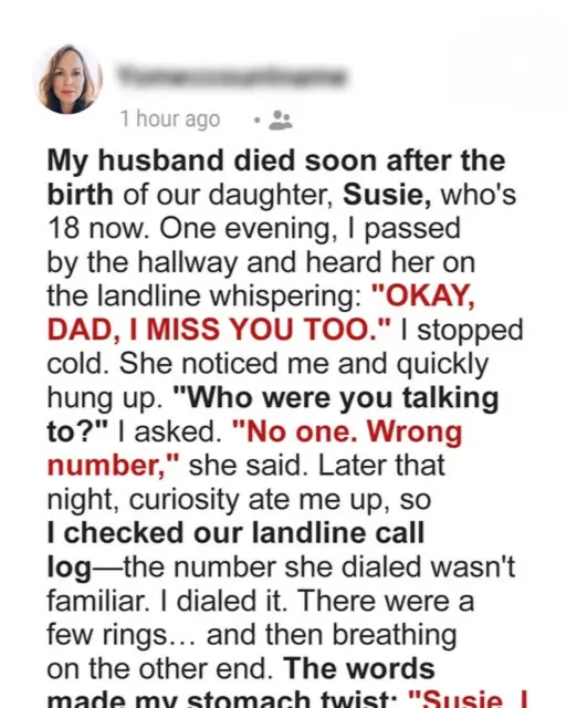 The Whisper on the Phone: A Daughter’s Message Reveals an 18-Year Secret