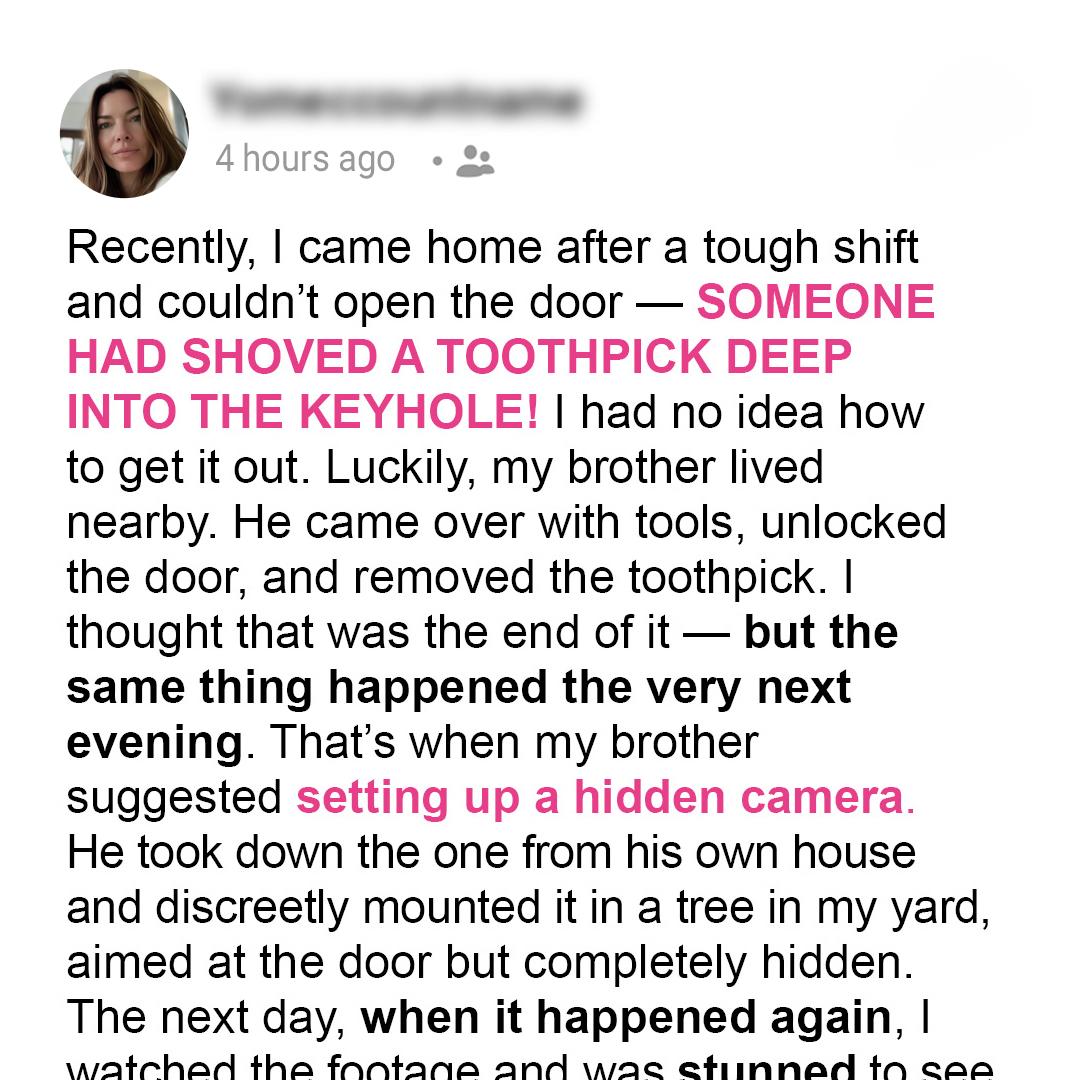Why I Took Matters Into My Own Hands When Someone Kept Jamming My Door Lock
