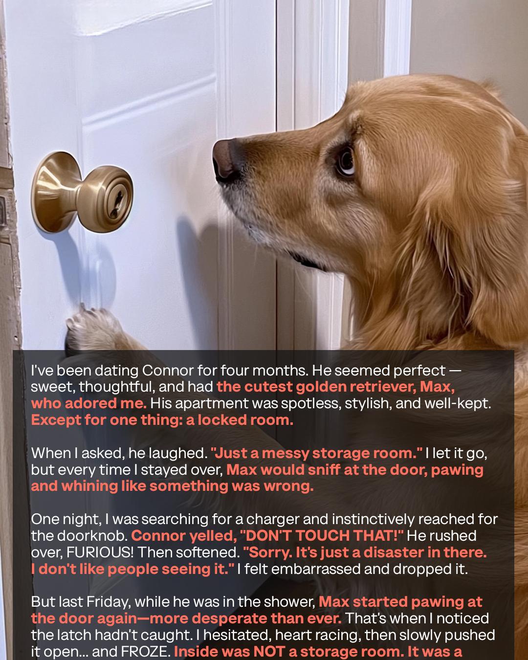 When My Boyfriend’s Locked Room Was More Than Just Storage — His Dog Helped Me Uncover the Truth