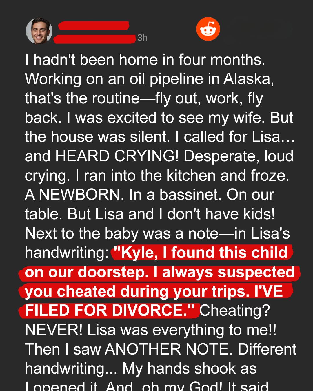 Man Finds Baby and Two Notes at Home—What Follows Changes His Life Forever