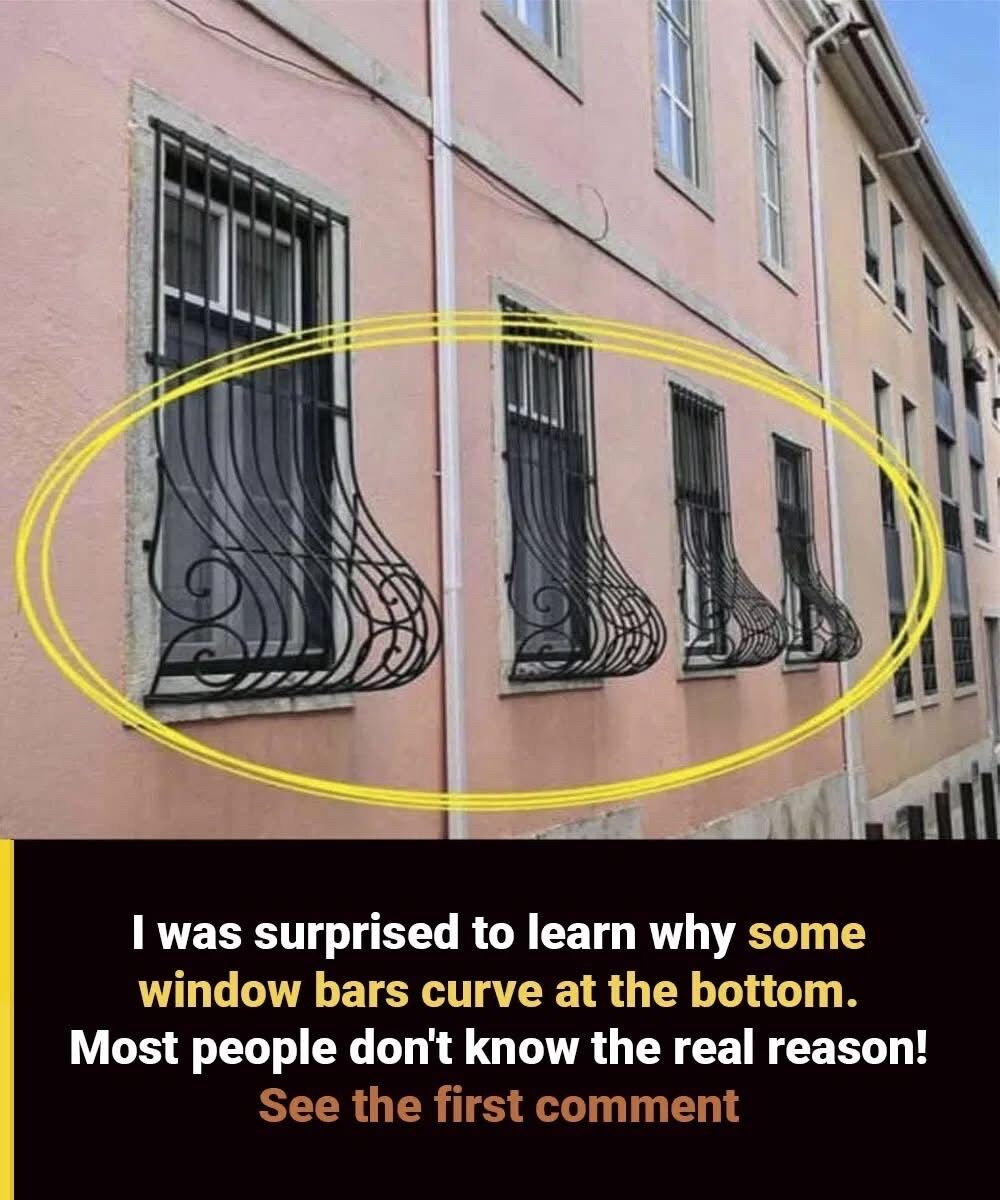 The Real Reason Some Window Bars Curve Outward