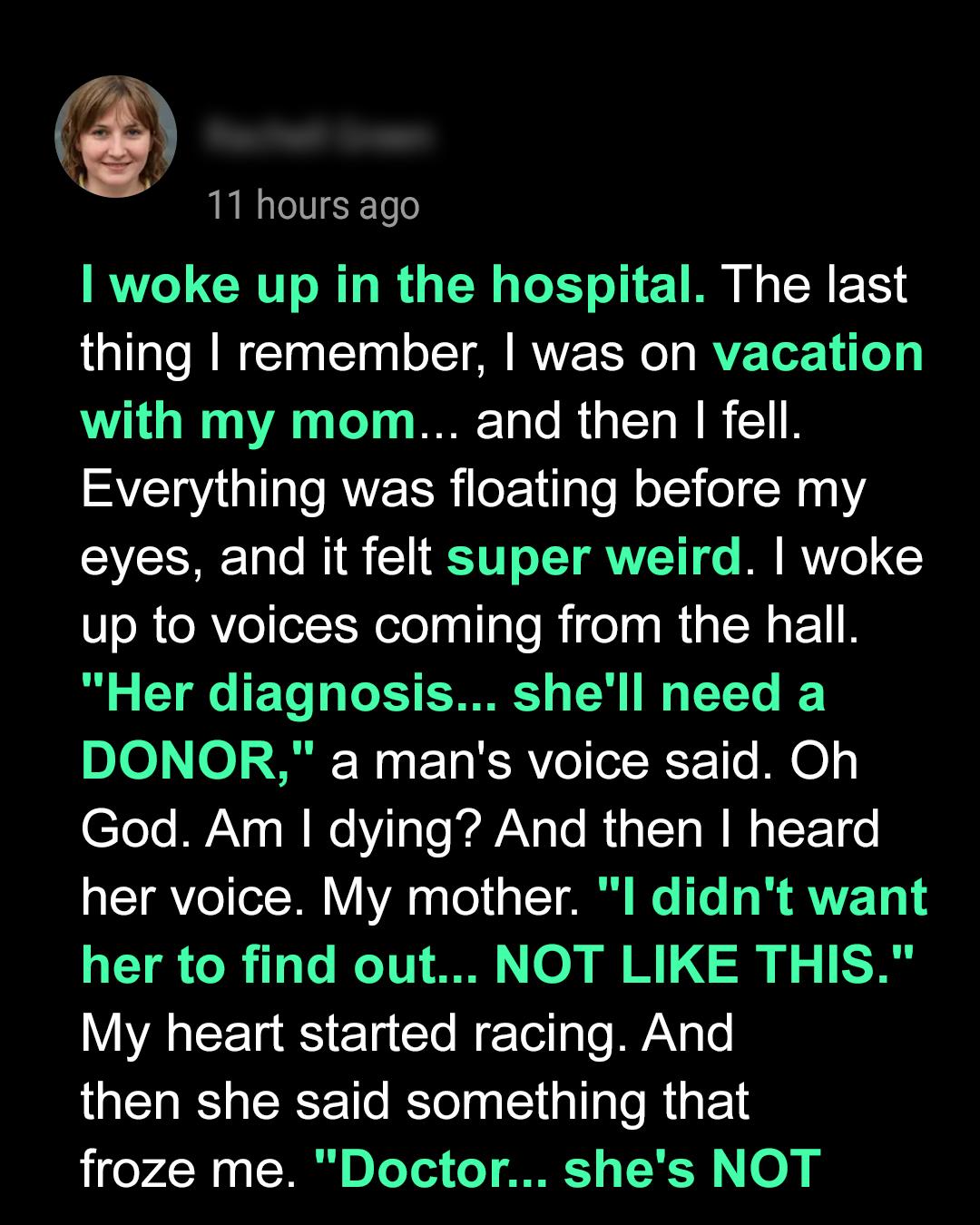 My Trip with Mom Took a Dark Turn and Revealed a Life-Altering Secret