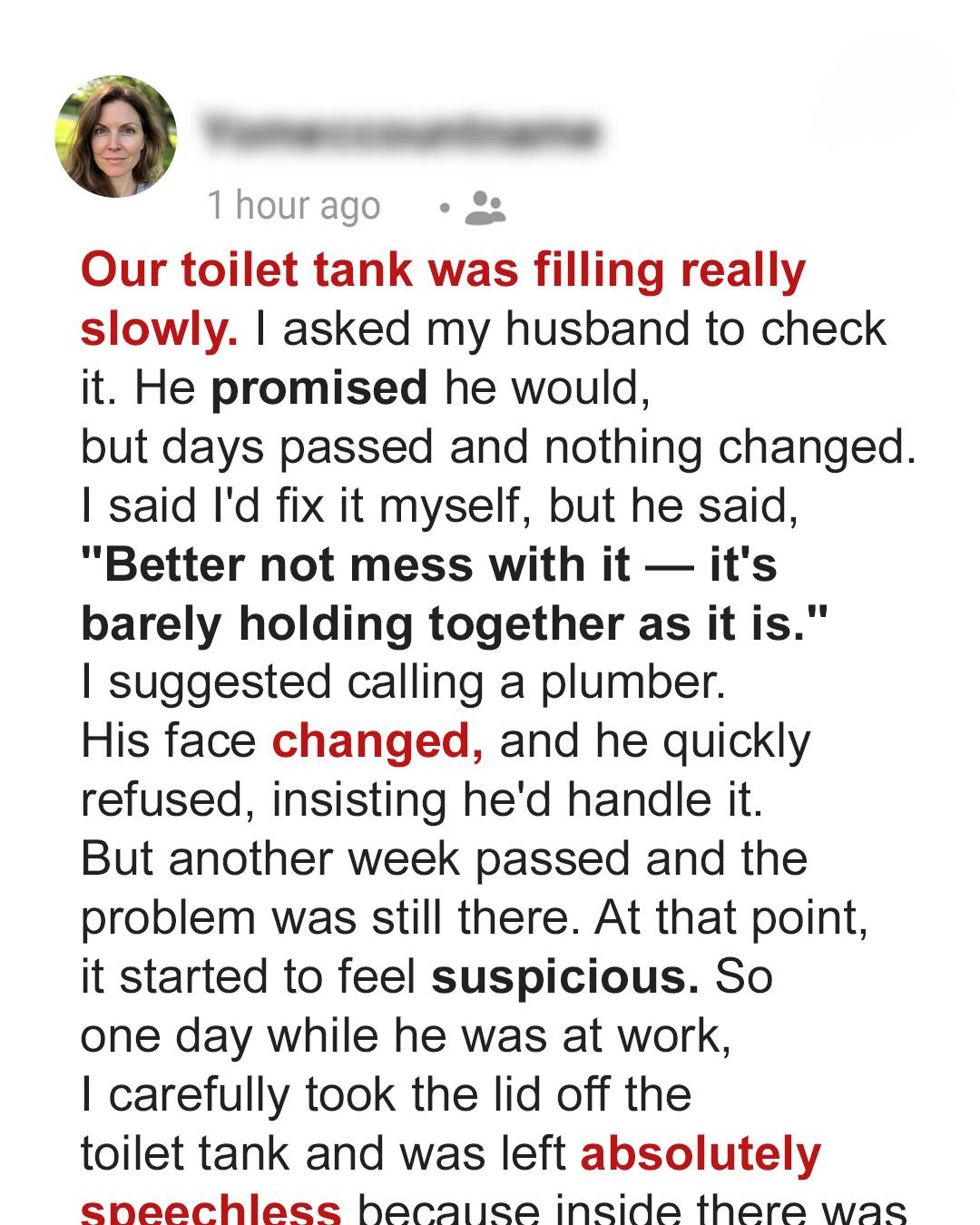 I Thought It Was Just a Broken Toilet — What I Found Inside Changed Everything