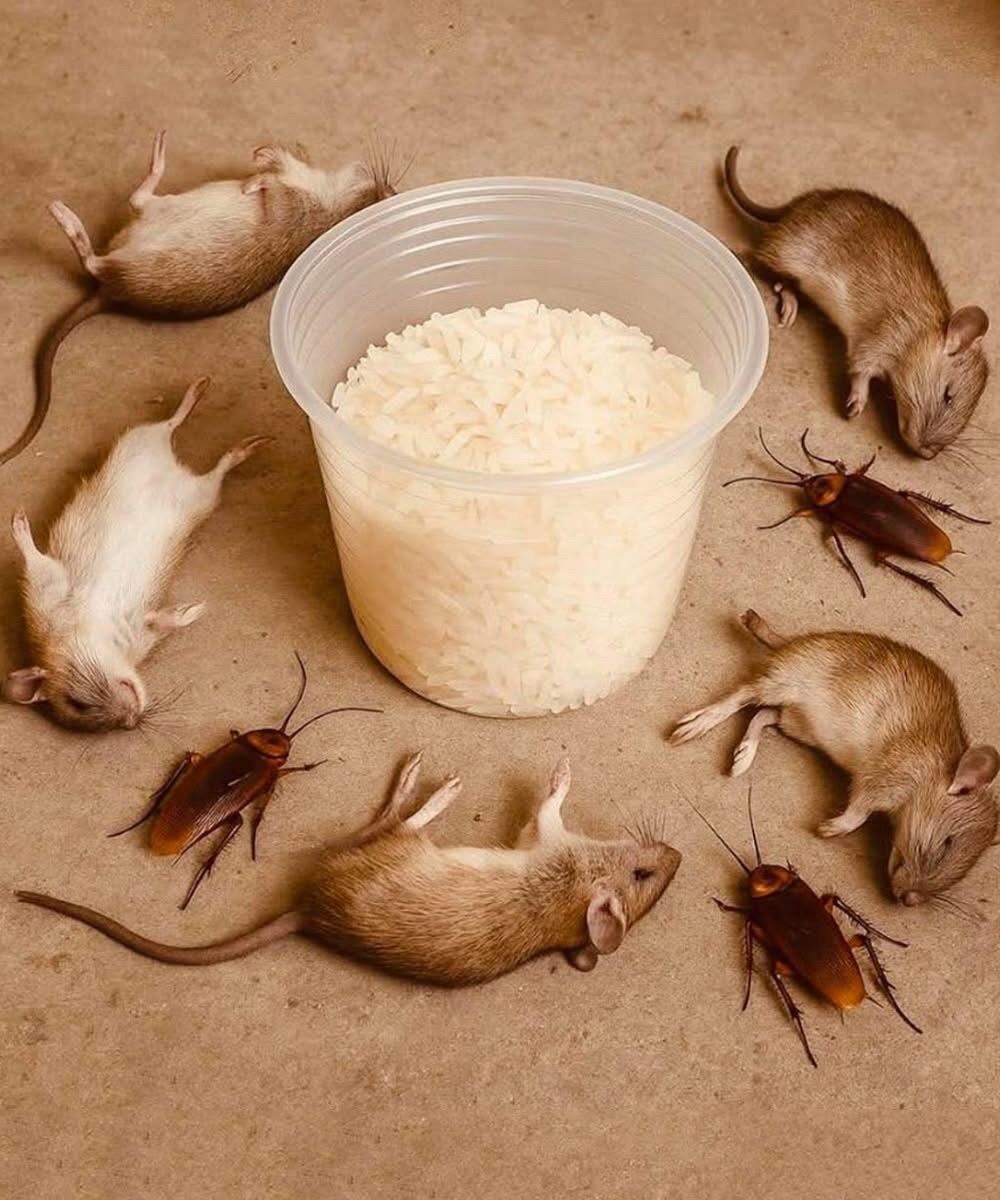 How to Naturally Keep Rats and Cockroaches Away with Rice