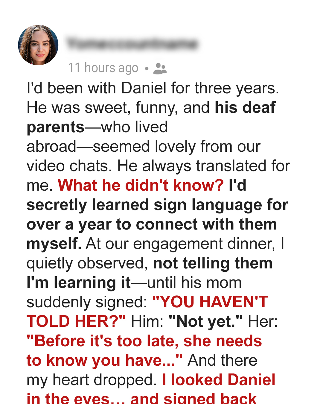 I Secretly Learned Sign Language for My Fiancé’s Parents — and Discovered His Life-Changing Secret