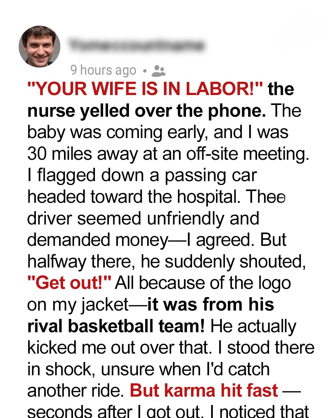 Stranded on the Way to the Hospital, One Man’s Act of Kindness Changed Everything
