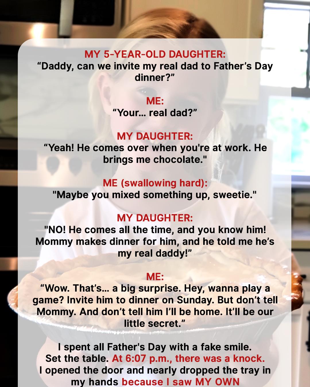 My 5-Year-Old Asked to Invite “Her Real Dad” to Father’s Day — What I Discovered Changed Everything
