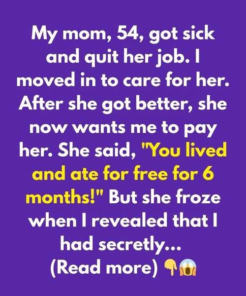 My Mom Got Sick at 54 and Had to Quit Her Job — I Stepped In, but Her Words Broke Me
