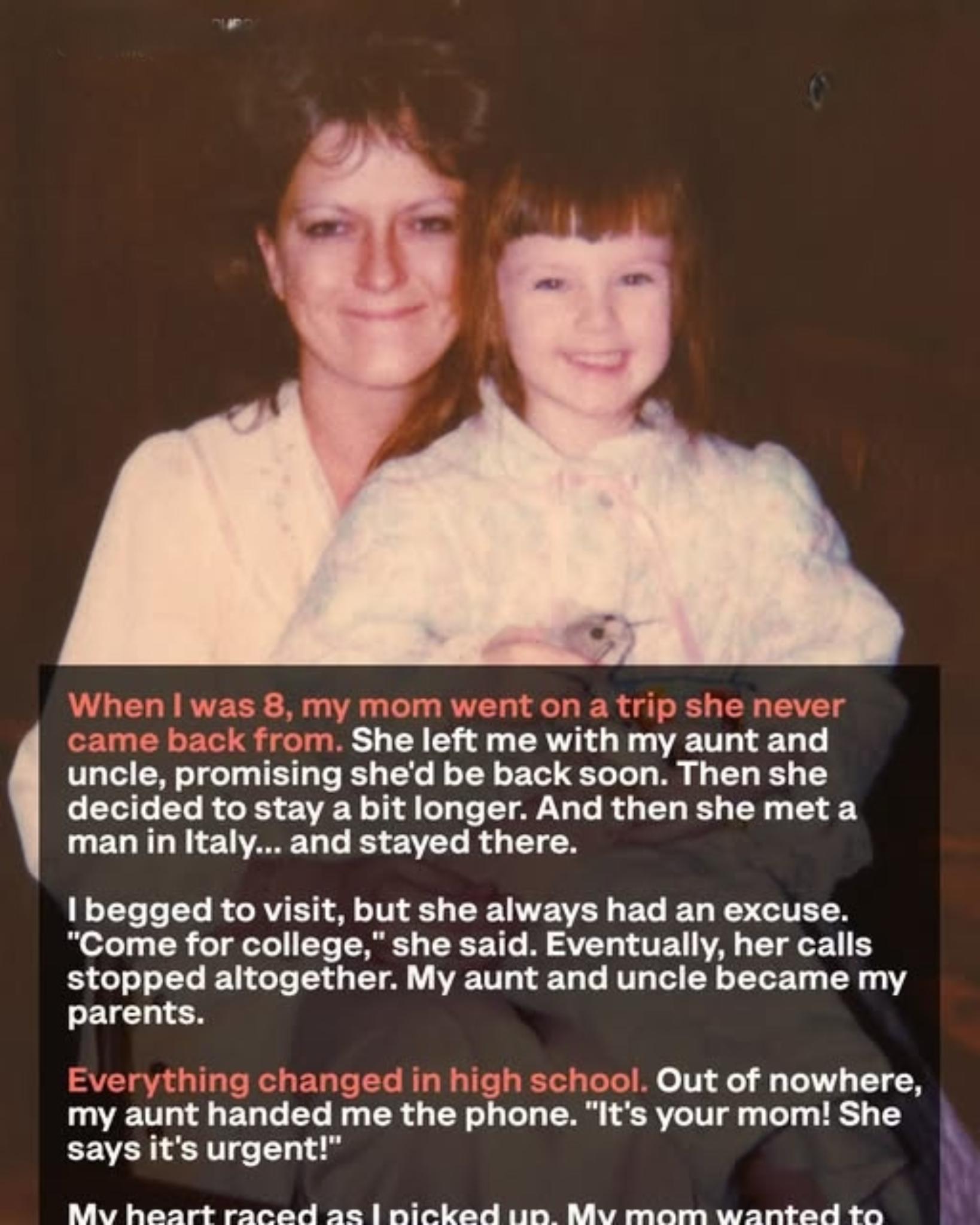 My Mother Abandoned Me as a Child — Years Later, She Tried to Replace Her Mistake With Me