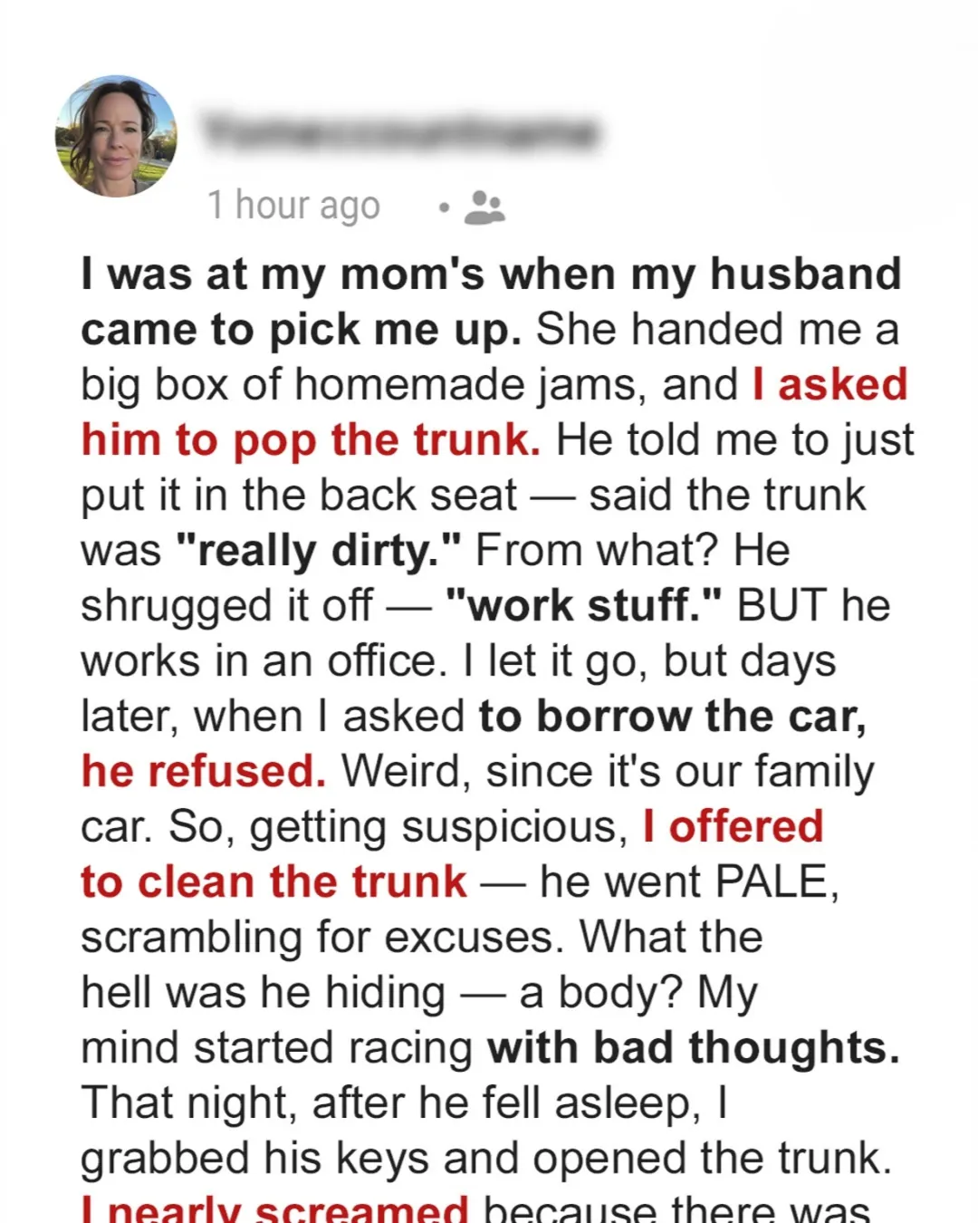 What I Found in the Trunk Changed Everything — But Not How I Expected