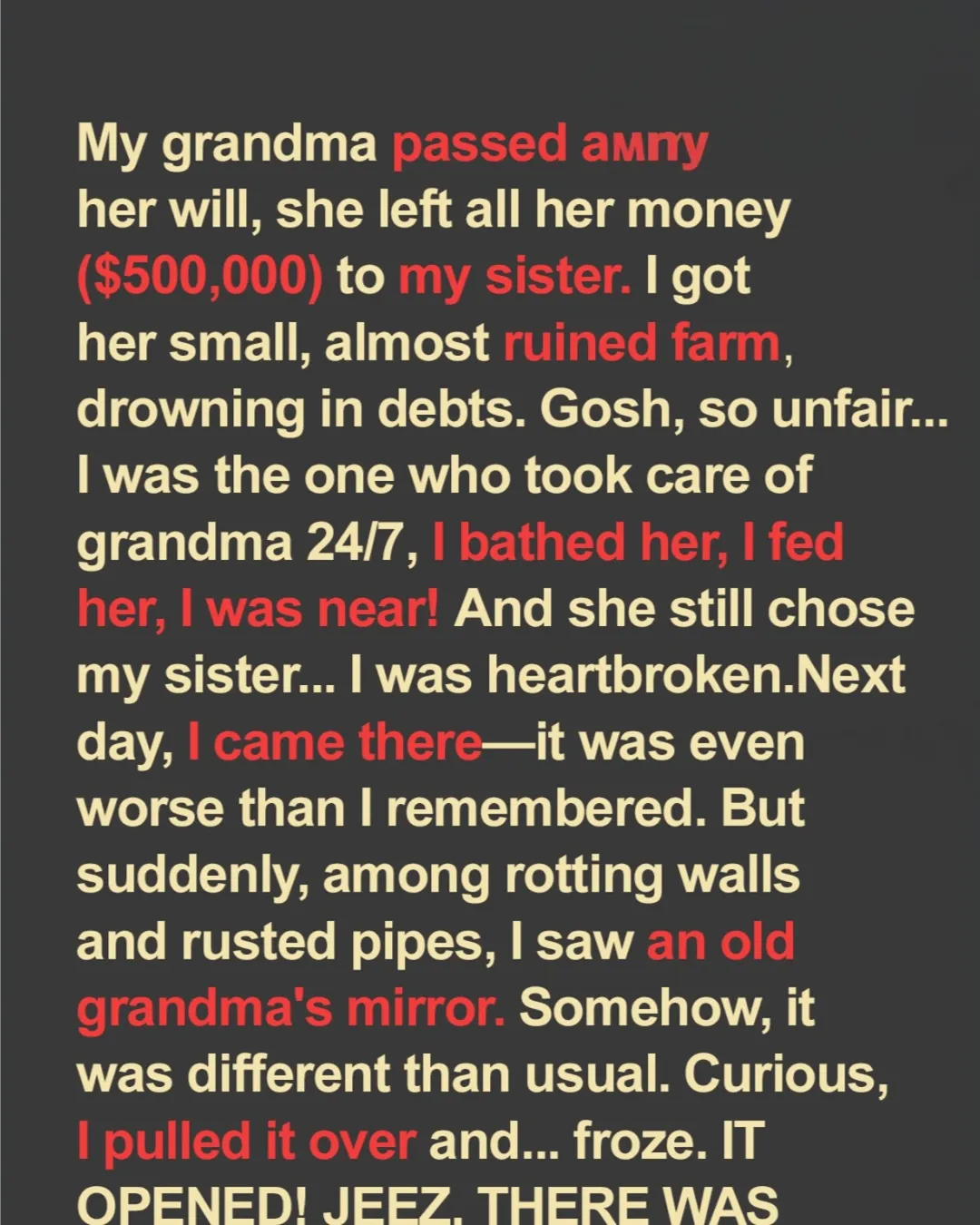 The Mirror Closet: My Grandmother’s Hidden Gift Changed My Life