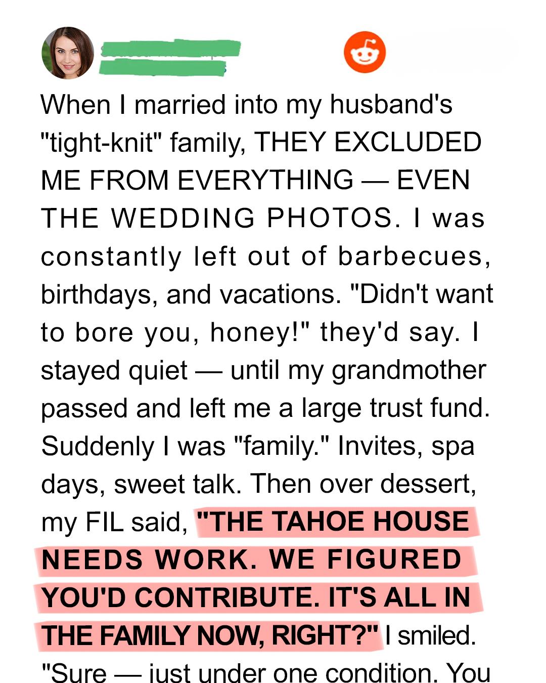 My In-Laws Ignored Me for Years — Until I Inherited a Fortune