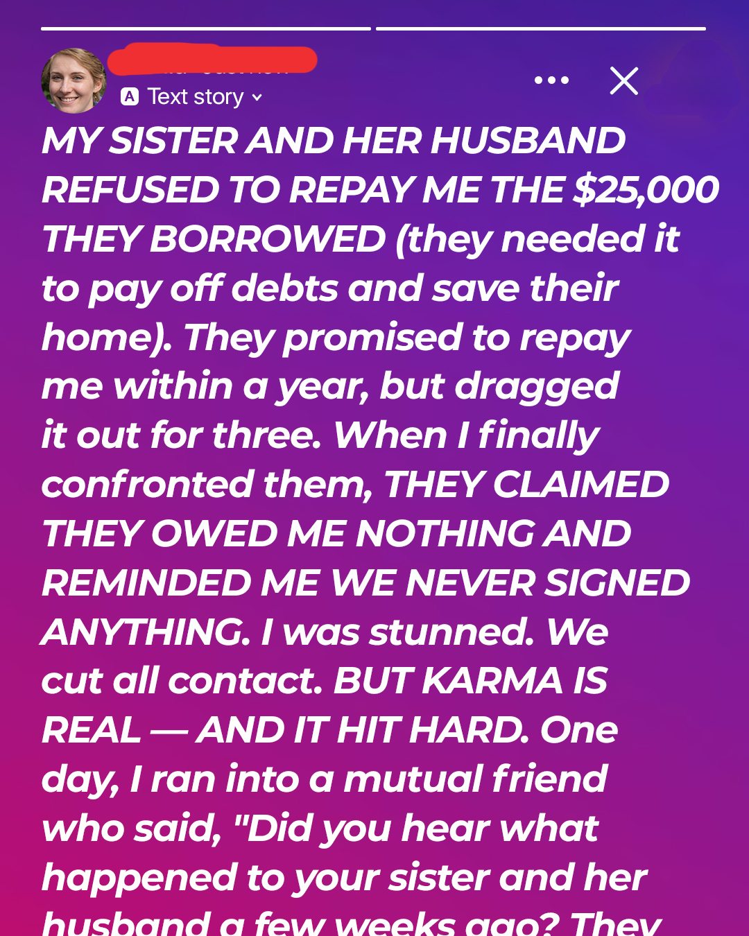 My Sister Ignored Her Debt—But Karma Taught Her a Hard Lesson