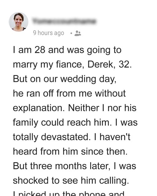 Bride Abandoned on Wedding Day Gets Shocking Message from Ex-Fiancé Years Later