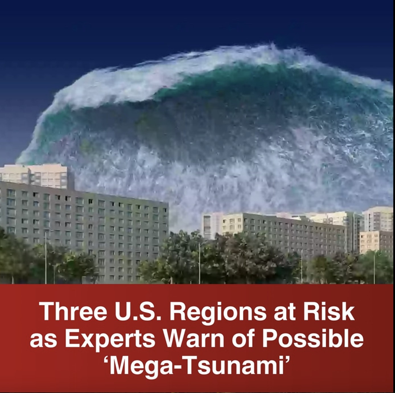 Scientists Warn of Possible Mega Tsunami Threat in U.S. Coastal Regions