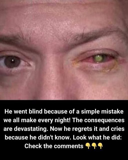 He Slept in His Contact Lenses—The Consequences Changed His Life