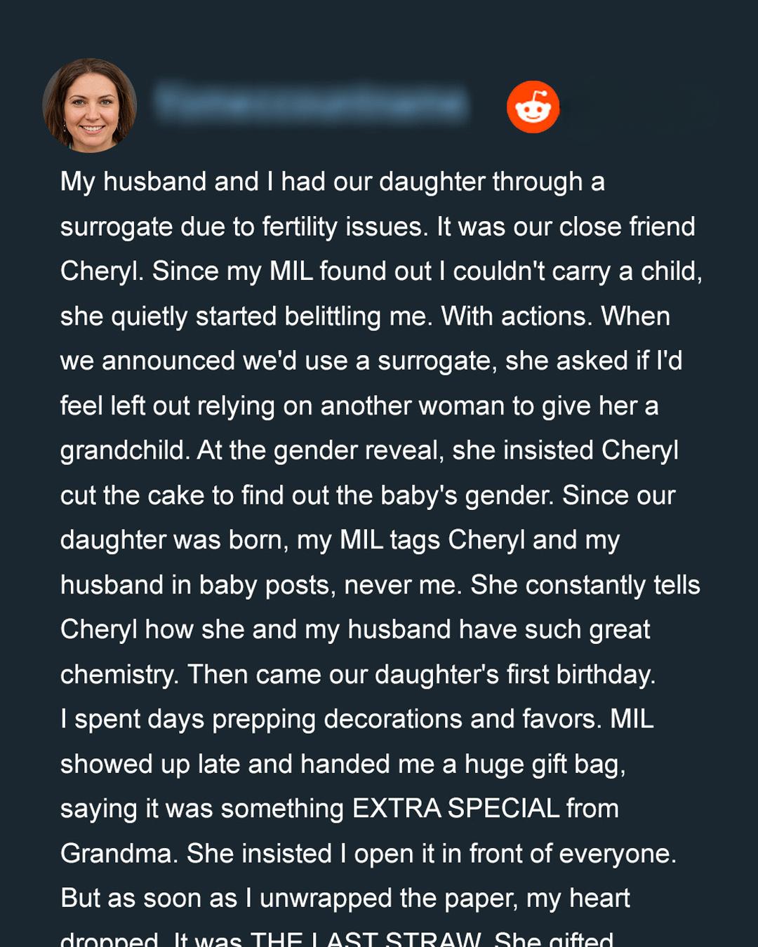 I Asked My Mother-in-Law to Leave My Daughter’s Birthday After an Unbelievable Gift