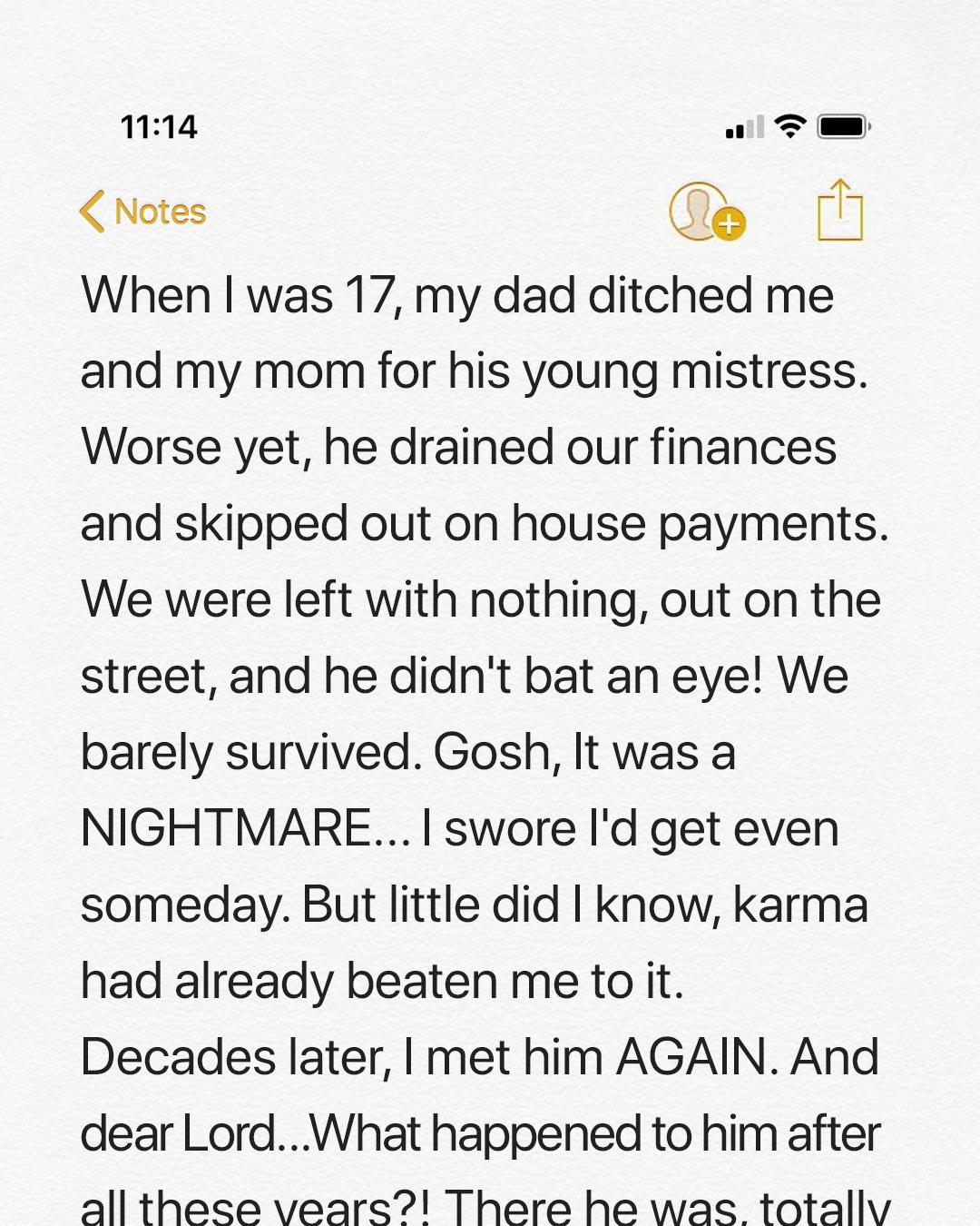 Man Abandons His Family for a Younger Woman — Years Later, His Daughter Becomes His Boss