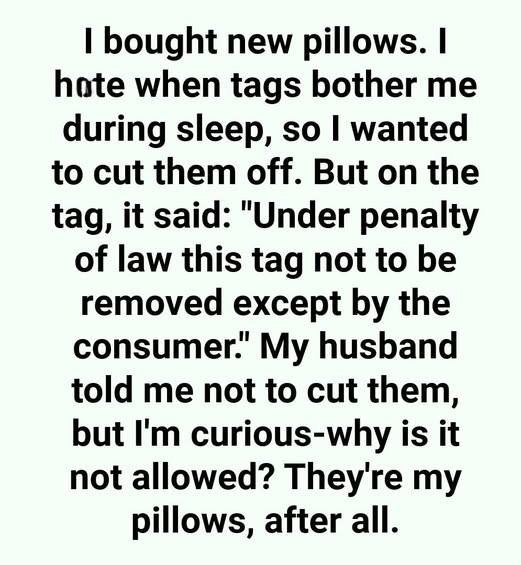 Can You Legally Remove That Pillow Tag? Here’s the Real Answer