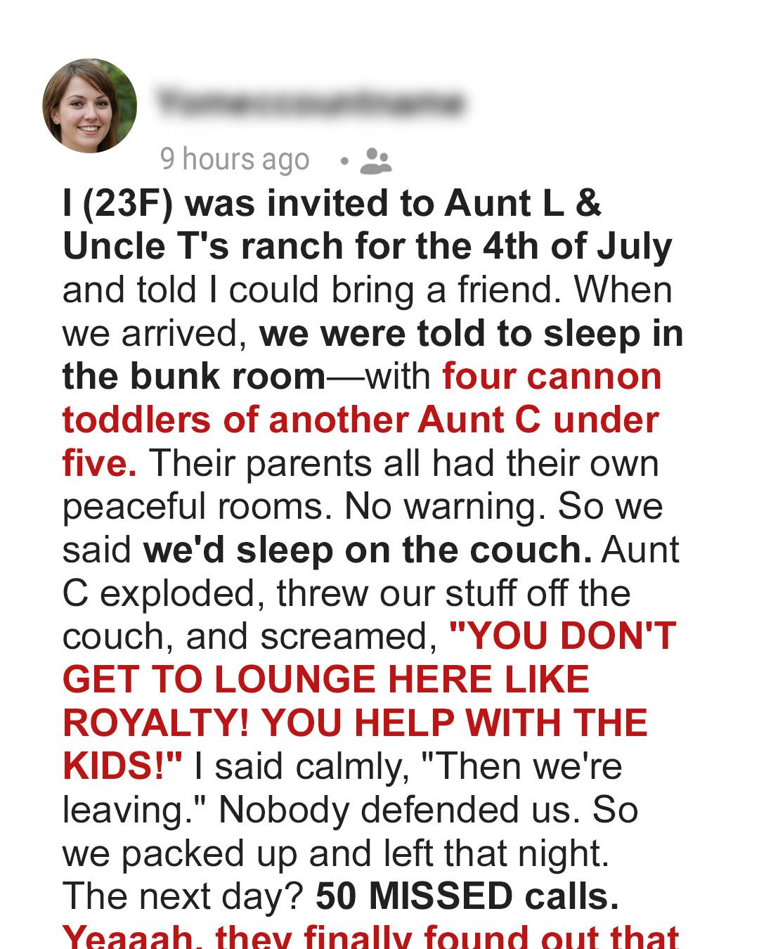 My Aunt Expected Me to Babysit on the 4th of July — I Left and Found Something Better