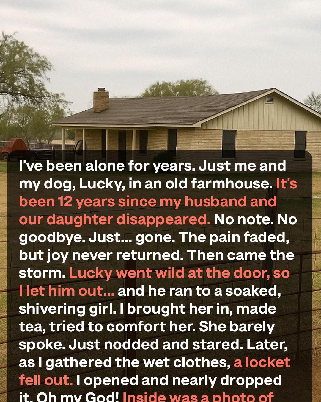 She Appeared During a Storm—Then Gave Me a Locket I Thought I’d Lost Forever