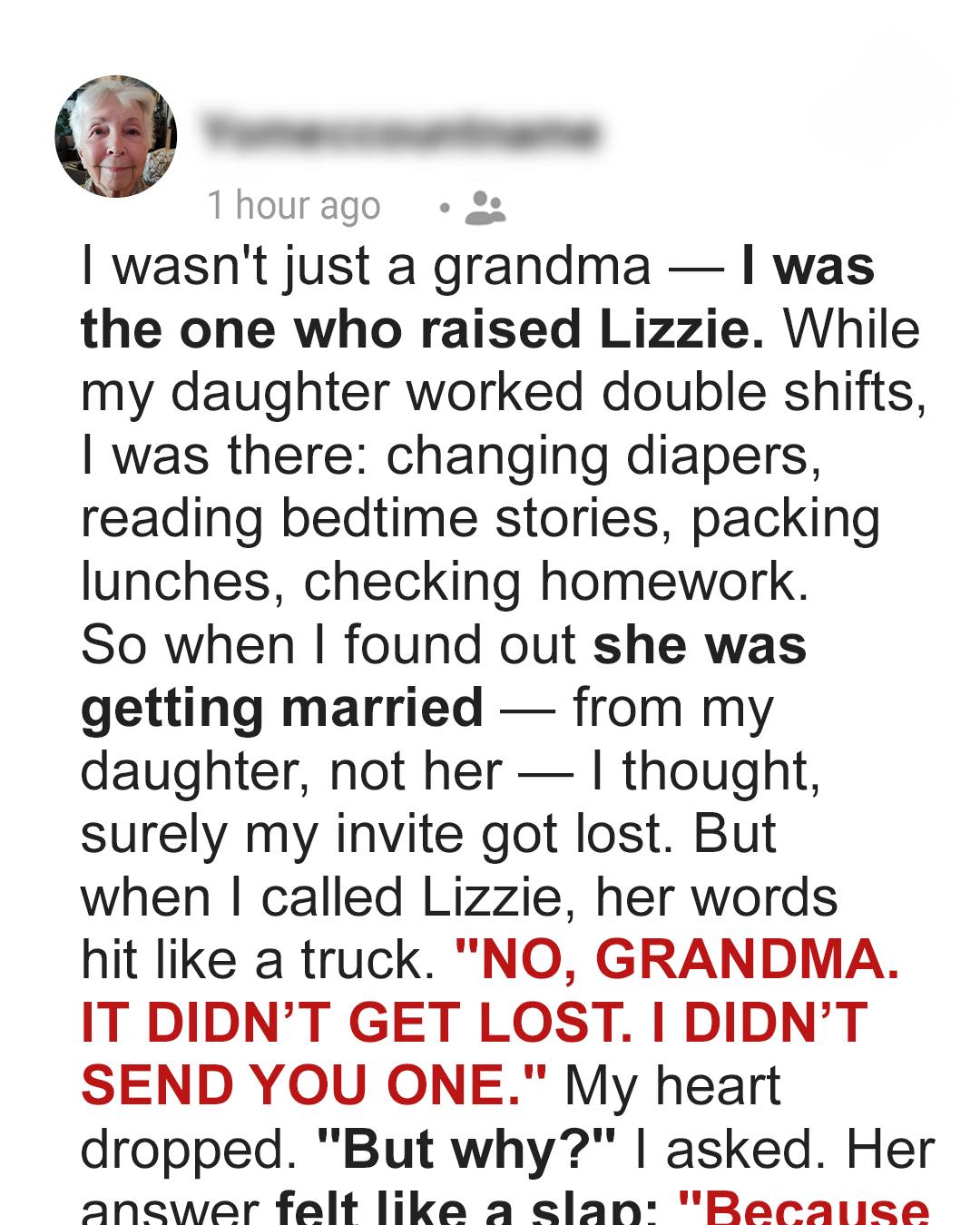 I Thought My Granddaughter Didn’t Invite Me to Her Wedding — The Real Reason Brought Me to Tears