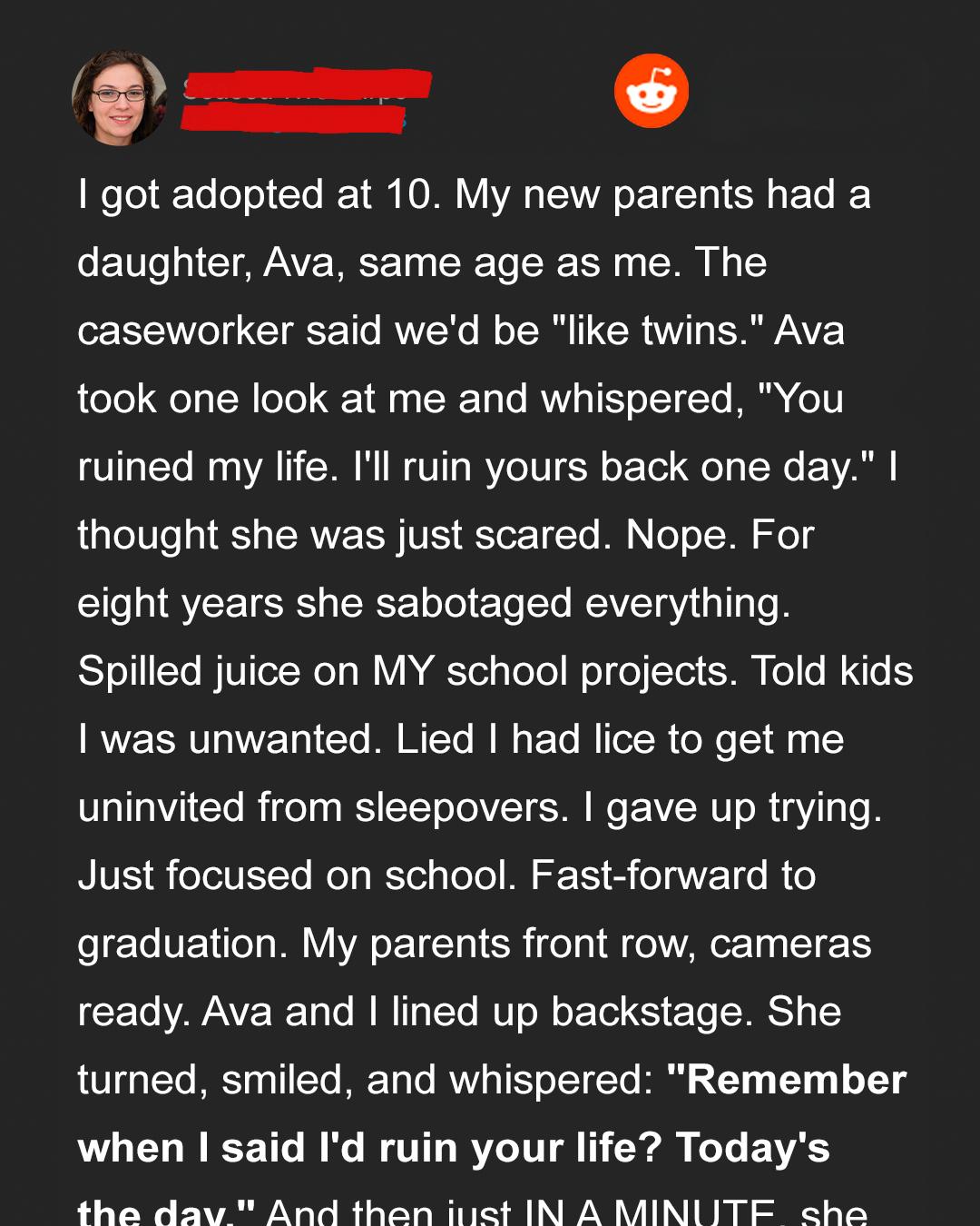 My Sister Humiliated Me at Graduation… Then the Truth Came Out
