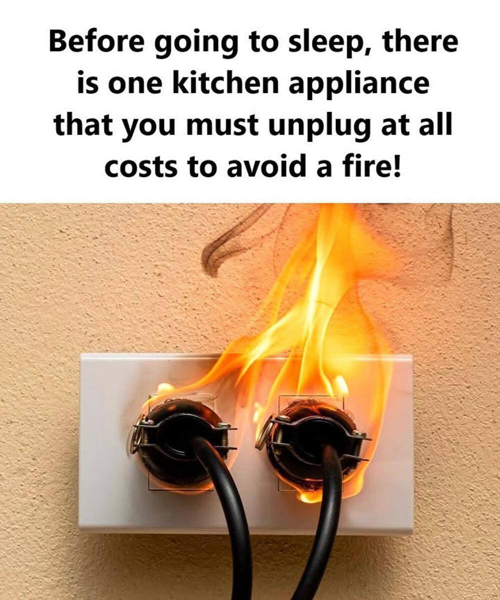 Why You Should Always Unplug Your Toaster Before Bed to Prevent Fire Risks