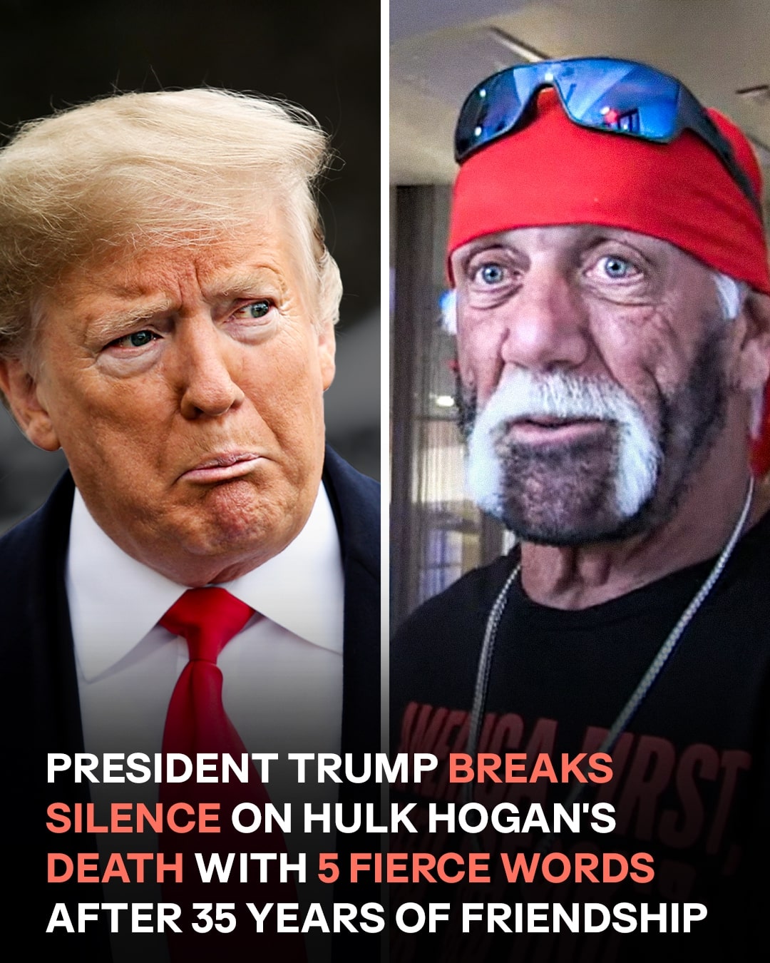 Donald Trump Honors Wrestling Legend Hulk Hogan After Sudden Passing