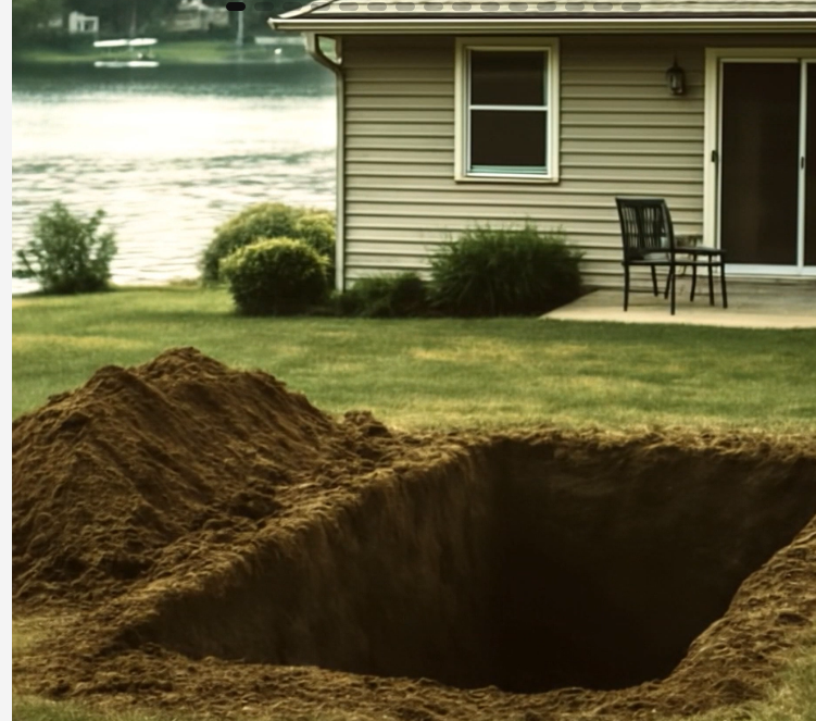 He Lied About a Work Trip — Then I Found Him Digging Behind Our Lake House