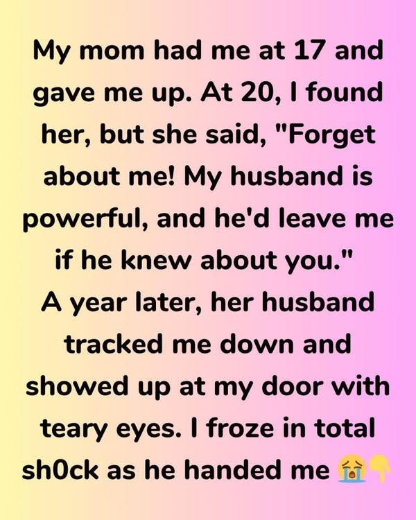 She Asked Me to Forget Her — But the Truth Found Me Later