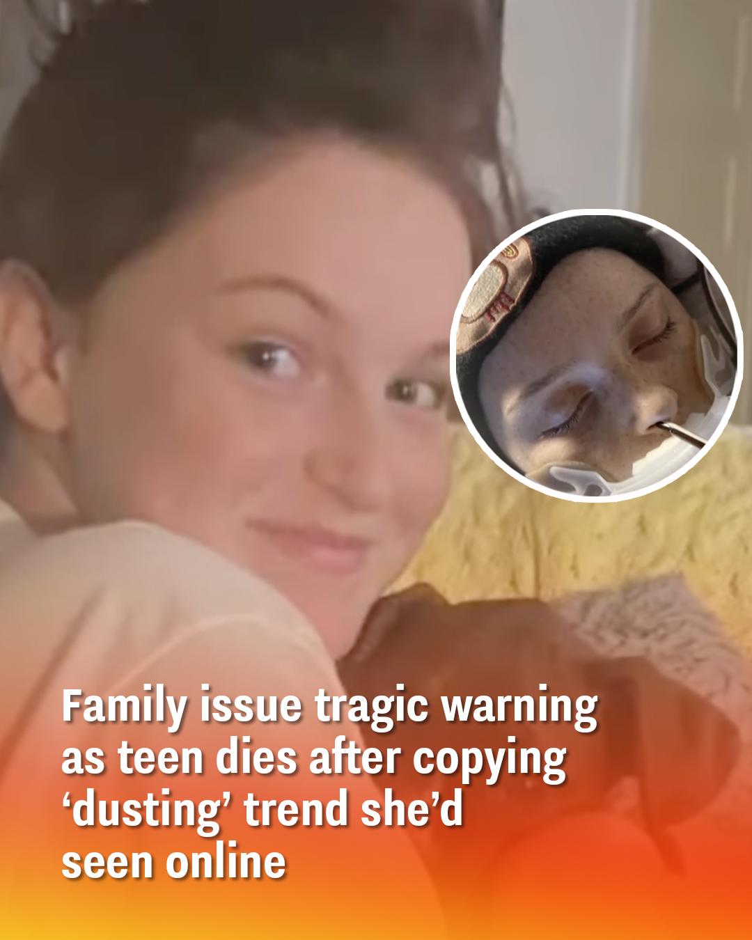Teen Dies After Inhaling Aerosol in Dangerous Trend: Heartbroken Family Warns Others Teen Dies After Inhaling Aerosol in Dangerous Trend: Heartbroken Family Warns Others