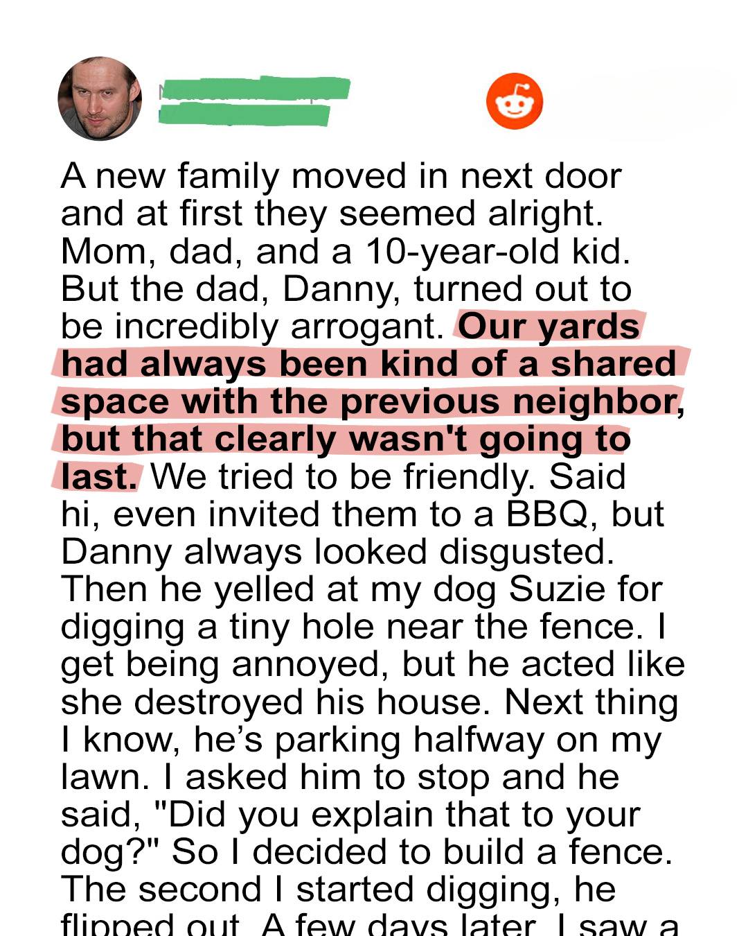 From Feud to Friendship: The Unexpected Battle That United Two Neighbors