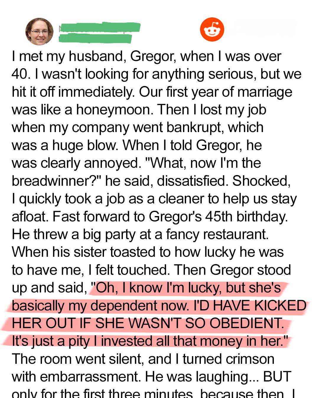 My Husband Mocked Me at His Birthday Party — So I Let Everyone Hear the Truth My Husband Mocked Me at His Birthday Party — So I Let Everyone Hear the Truth