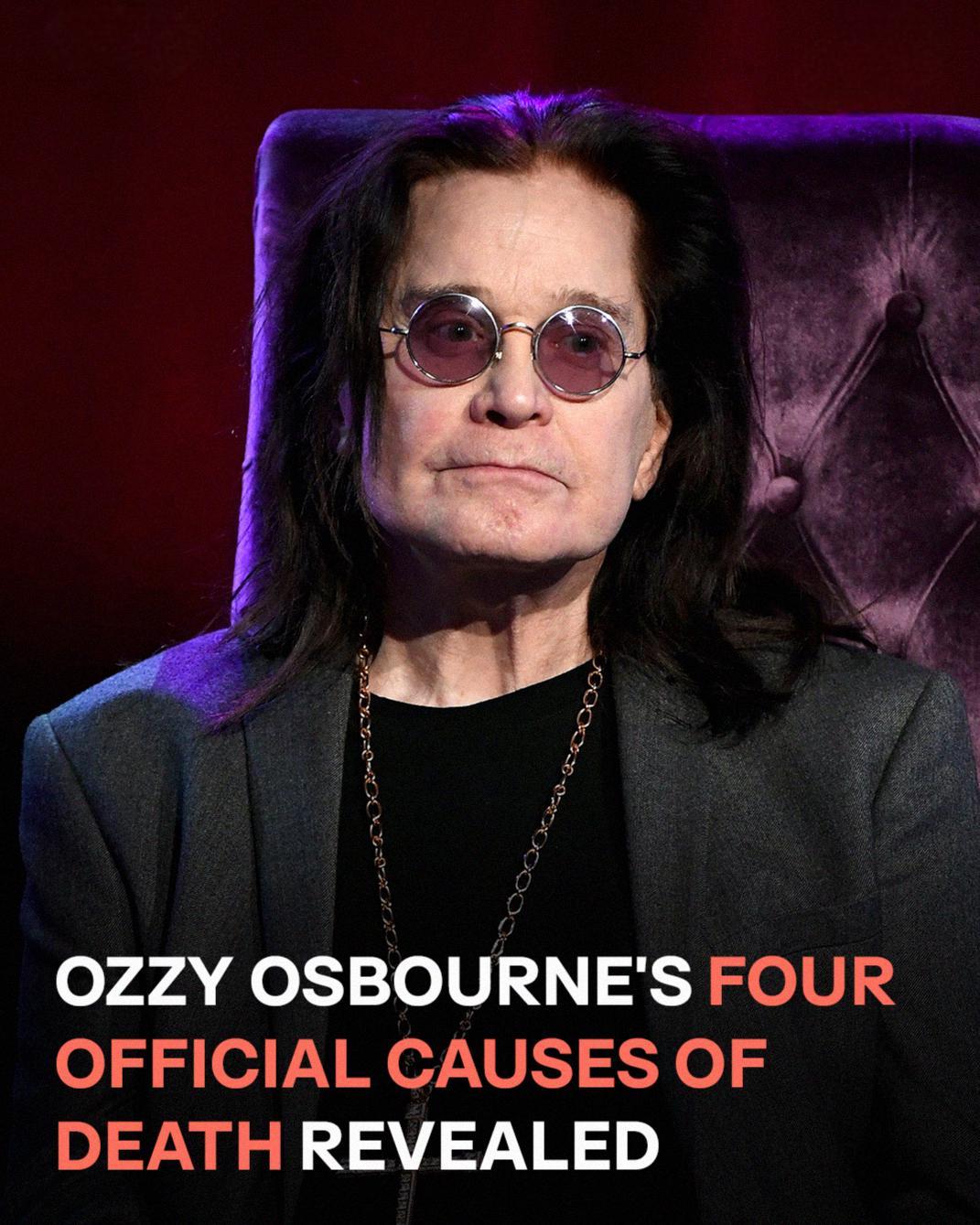 Ozzy Osbourne’s Cause of Death Confirmed as Fans Mourn the Rock Legend