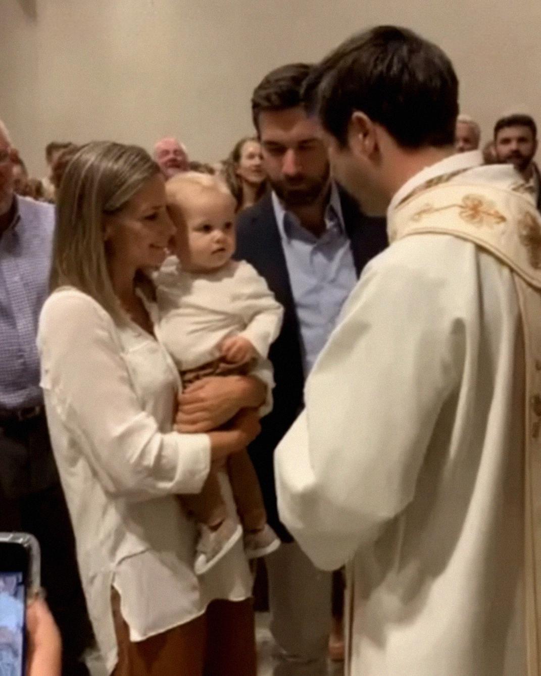 At Our Baby’s Christening, My Father-in-Law Shouted, “Stop! That’s Not Your Baby!” — What Happened Next Changed Everything