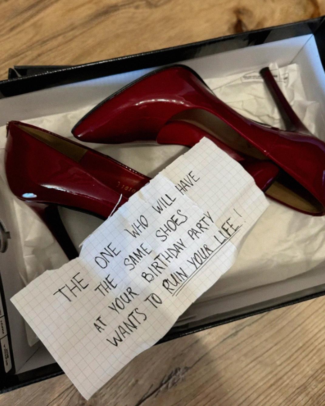 I Got a Mysterious Pair of Shoes on My Birthday — The Note Inside Changed Everything