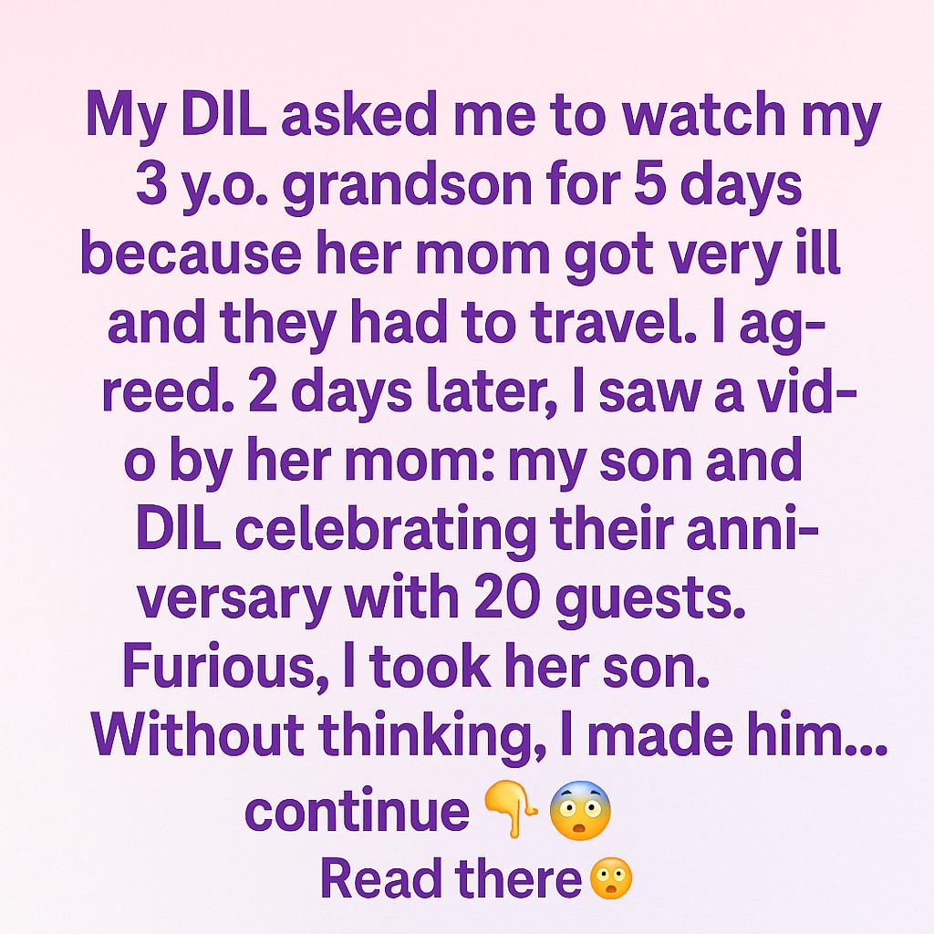 Why My Grandson’s Visit Revealed More Than I Ever Imagined