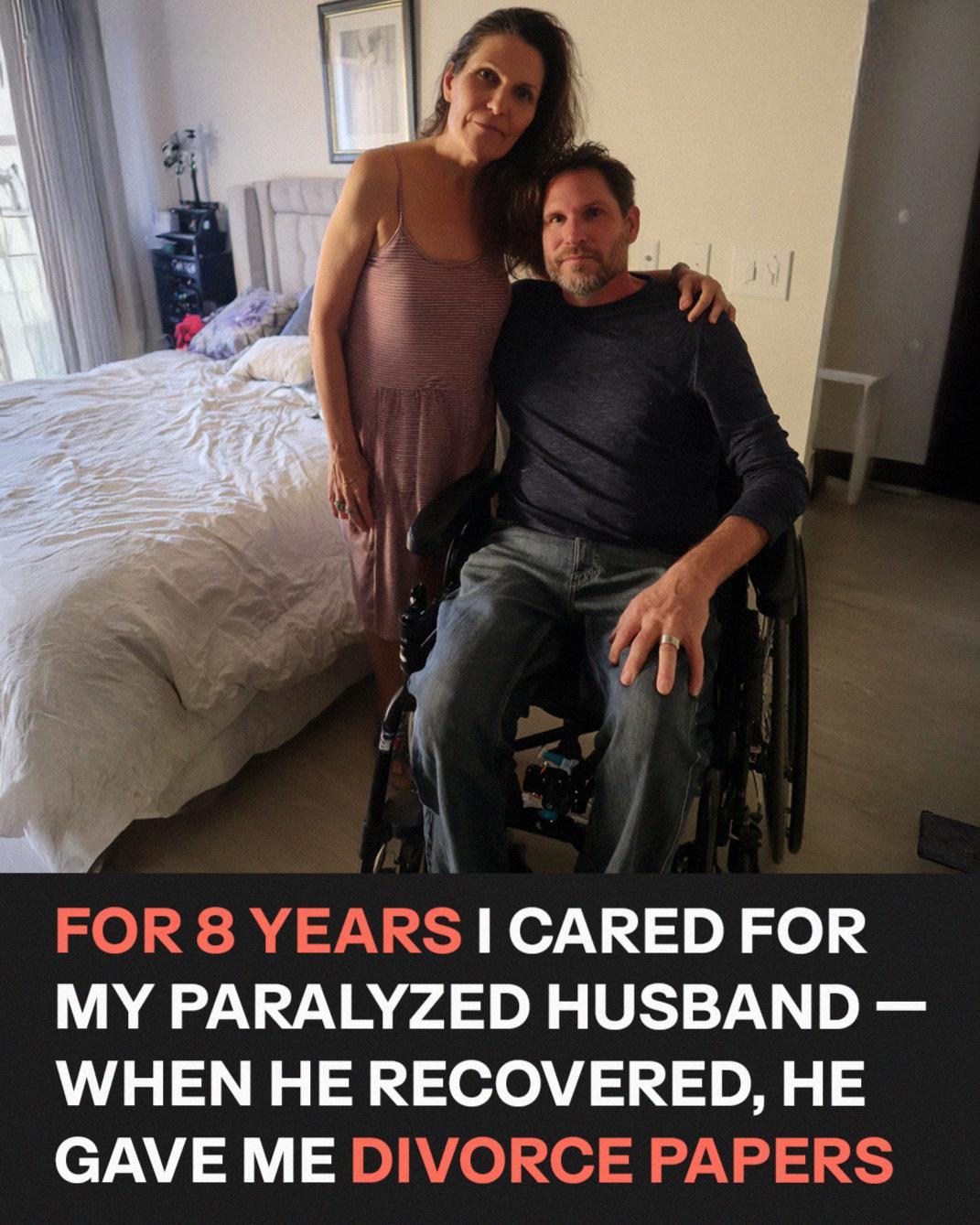 I Cared for My Husband for 8 Years — When He Walked Again, I Faced a Painful Truth I Cared for My Husband for 8 Years — When He Walked Again, I Faced a Painful Truth