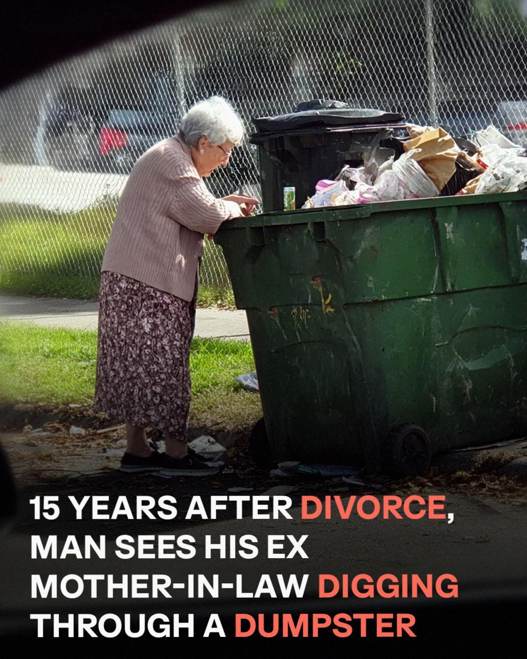 15 Years After Divorce, Man Finds His Former Mother-in-Law Living on the Streets – What Happened Next