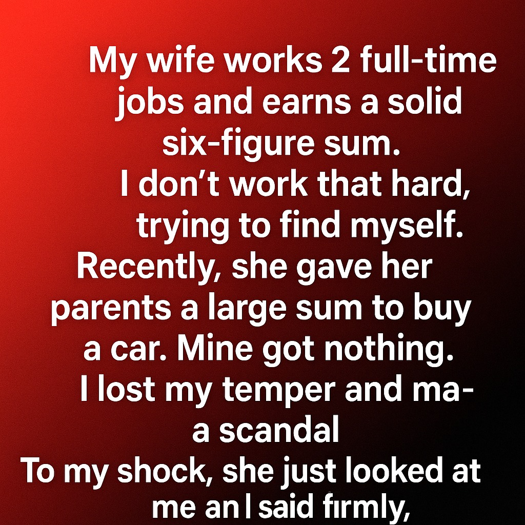 I Questioned My Wife’s Gift to Her Parents — Her Response Taught Me a Powerful Lesson