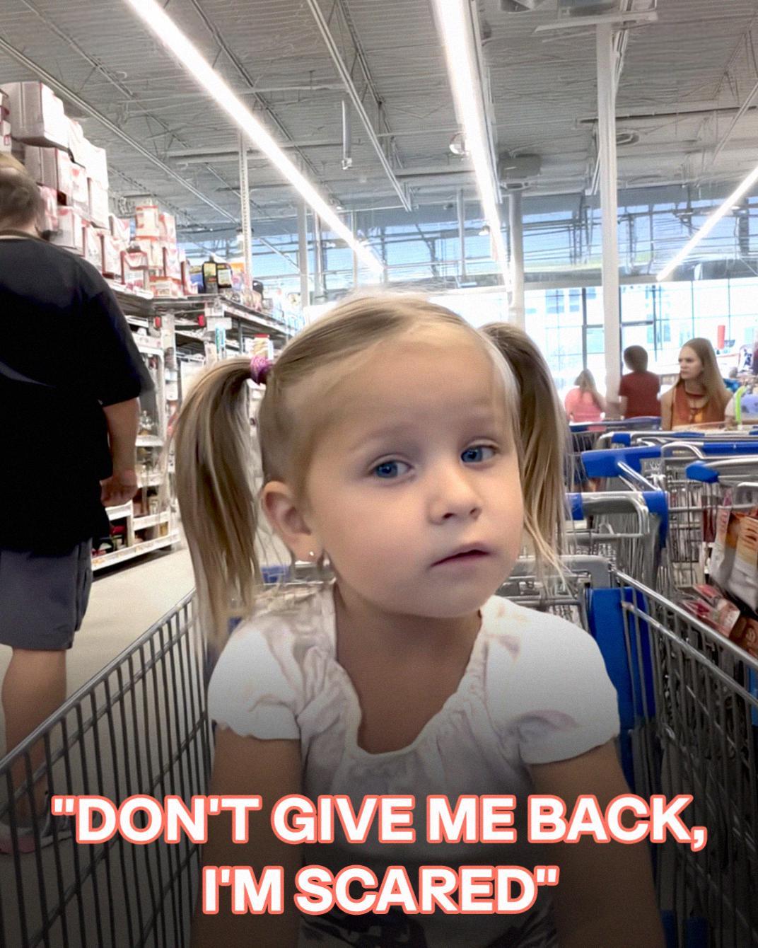 “Don’t Give Me Back, I’m Scared” — The Day a Little Girl Appeared in My Shopping Cart and Changed My Life