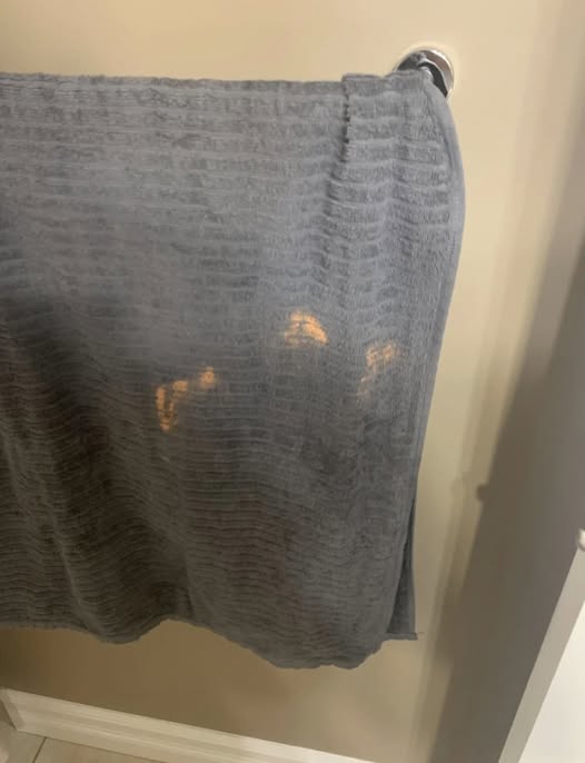 Why Orange Stains on Towels Never Wash Out Why Orange Stains on Towels Never Wash Out