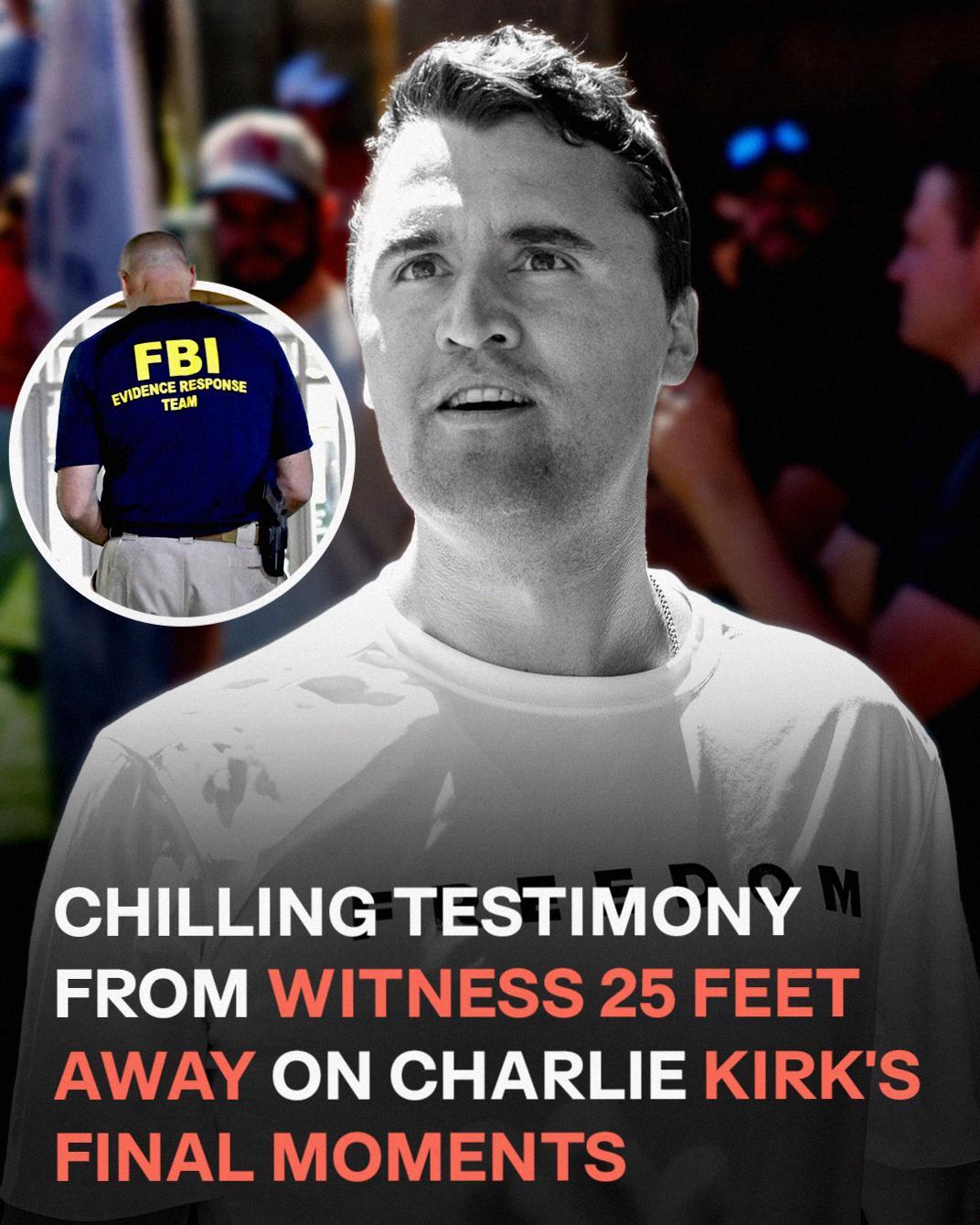 Witnesses Recall Chaos and Fear After Charlie Kirk’s Tragic Death