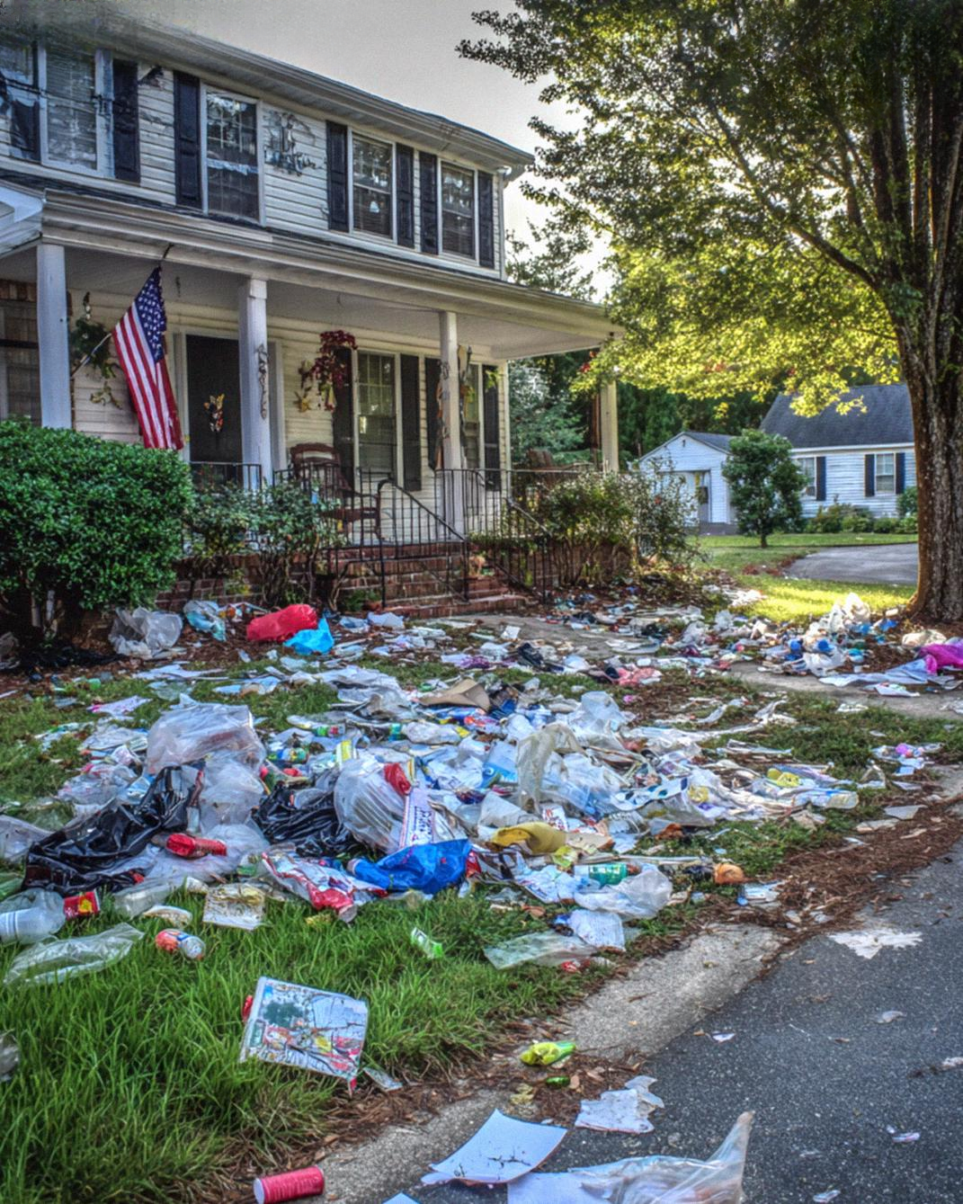 My Neighbors Harassed Me With Trash Until I Turned the Tables